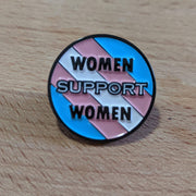 Women Support Women - Transgender Pride And Ally - Soft Enamel Pin